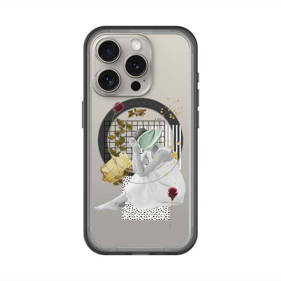 スリムプロテクションプレミアムケース with MagSafe［ The garden where fairies live ］