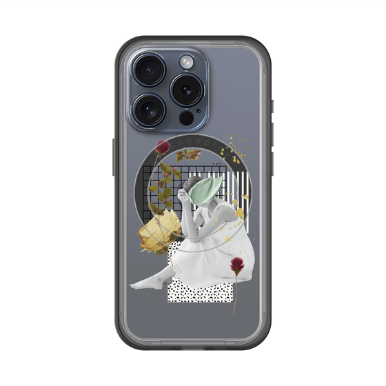 スリムプロテクションプレミアムケース with MagSafe［ The garden where fairies live ］