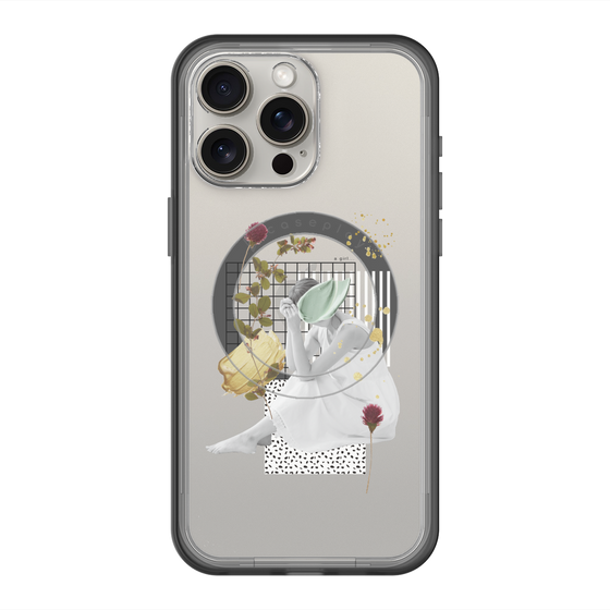 スリムプロテクションプレミアムケース with MagSafe［ The garden where fairies live ］