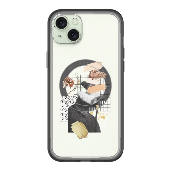 スリムプロテクションプレミアムケース with MagSafe［ Artistic Fall in Beige ］