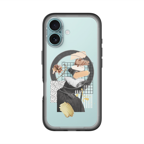 スリムプロテクションプレミアムケース with MagSafe［ Artistic Fall in Beige ］
