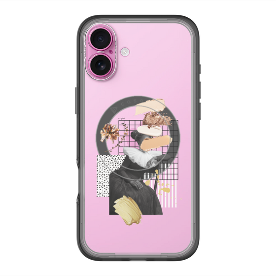 スリムプロテクションプレミアムケース with MagSafe［ Artistic Fall in Beige ］