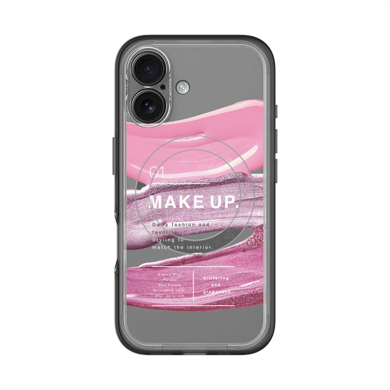 スリムプロテクションプレミアムケース with MagSafe［ Glossy-B ］