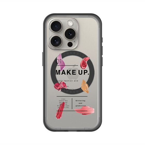 スリムプロテクションプレミアムケース with MagSafe［ texture-A ］