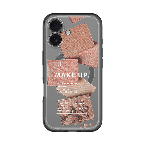 スリムプロテクションプレミアムケース with MagSafe［ Eye shadow-A ］