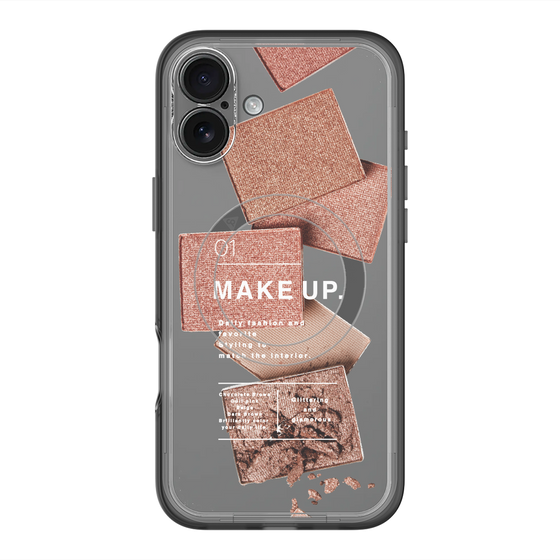 スリムプロテクションプレミアムケース with MagSafe［ Eye shadow-A ］
