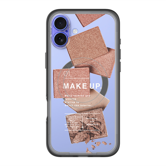 スリムプロテクションプレミアムケース with MagSafe［ Eye shadow-A ］