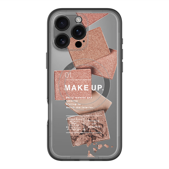 スリムプロテクションプレミアムケース with MagSafe［ Eye shadow-A ］