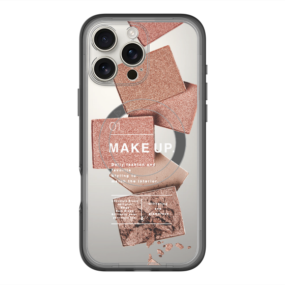 スリムプロテクションプレミアムケース with MagSafe［ Eye shadow-A ］