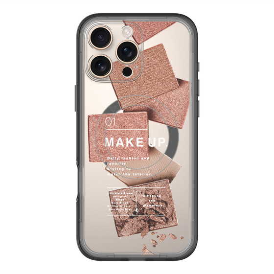 スリムプロテクションプレミアムケース with MagSafe［ Eye shadow-A ］
