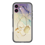 スリムプロテクションプレミアムケース with MagSafe［ Marble Nuance Painting Purple ］