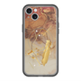 スリムプロテクションプレミアムケース with MagSafe［ Marble Nuance Painting Brown ］