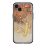 スリムプロテクションプレミアムケース with MagSafe［ Marble Nuance Painting Brown ］
