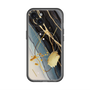 スリムプロテクションプレミアムケース with MagSafe［ Marble Nuance Painting Black ］