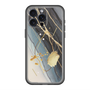 スリムプロテクションプレミアムケース with MagSafe［ Marble Nuance Painting Black ］