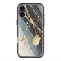 スリムプロテクションプレミアムケース with MagSafe［ Marble Nuance Painting Black ］