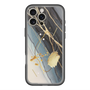 スリムプロテクションプレミアムケース with MagSafe［ Marble Nuance Painting Black ］