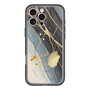 スリムプロテクションプレミアムケース with MagSafe［ Marble Nuance Painting Black ］