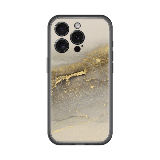 スリムプロテクションプレミアムケース with MagSafe［ Marble Gray ］