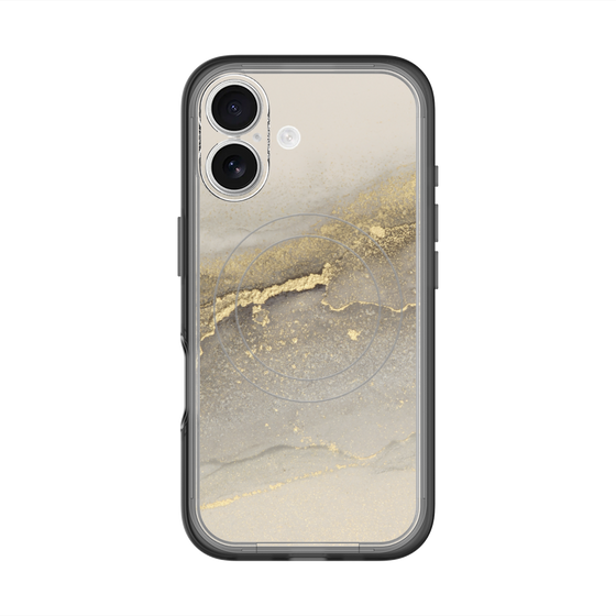 スリムプロテクションプレミアムケース with MagSafe［ Marble Gray ］
