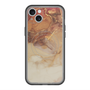 スリムプロテクションプレミアムケース with MagSafe［ Marble Brown ］