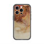 スリムプロテクションプレミアムケース with MagSafe［ Marble Brown ］