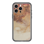 スリムプロテクションプレミアムケース with MagSafe［ Marble Brown ］