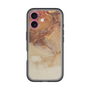スリムプロテクションプレミアムケース with MagSafe［ Marble Brown ］