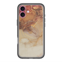 スリムプロテクションプレミアムケース with MagSafe［ Marble Brown ］