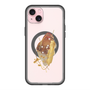 スリムプロテクションプレミアムケース with MagSafe［ Nuance Painting Brown ］