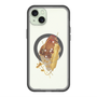 スリムプロテクションプレミアムケース with MagSafe［ Nuance Painting Brown ］