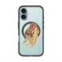 スリムプロテクションプレミアムケース with MagSafe［ Nuance Painting Brown ］