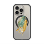 スリムプロテクションプレミアムケース with MagSafe［ Nuance Painting Green ］