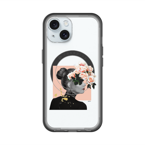 スリムプロテクションプレミアムケース with MagSafe［ grace. ］