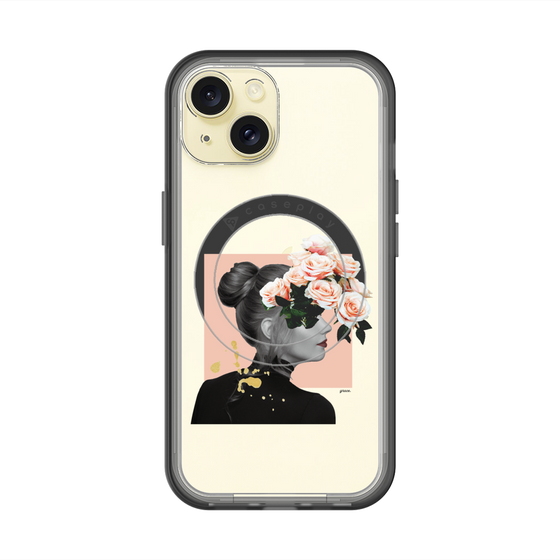 スリムプロテクションプレミアムケース with MagSafe［ grace. ］