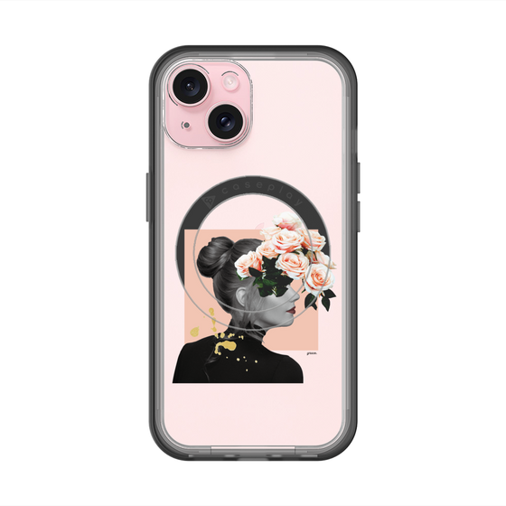 スリムプロテクションプレミアムケース with MagSafe［ grace. ］