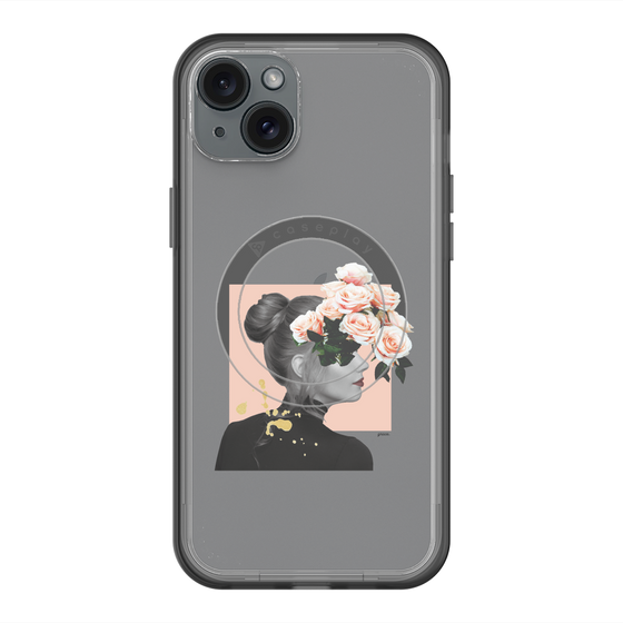 スリムプロテクションプレミアムケース with MagSafe［ grace. ］