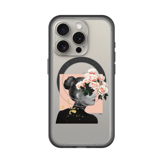 スリムプロテクションプレミアムケース with MagSafe［ grace. ］