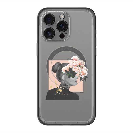 スリムプロテクションプレミアムケース with MagSafe［ grace. ］