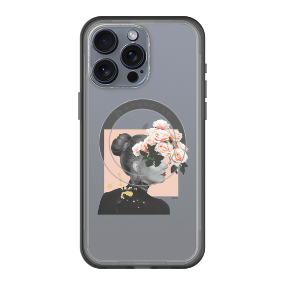 スリムプロテクションプレミアムケース with MagSafe［ grace. ］