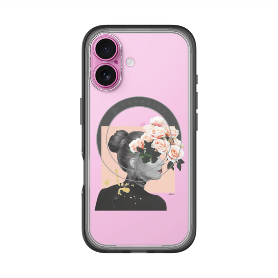 スリムプロテクションプレミアムケース with MagSafe［ grace. ］
