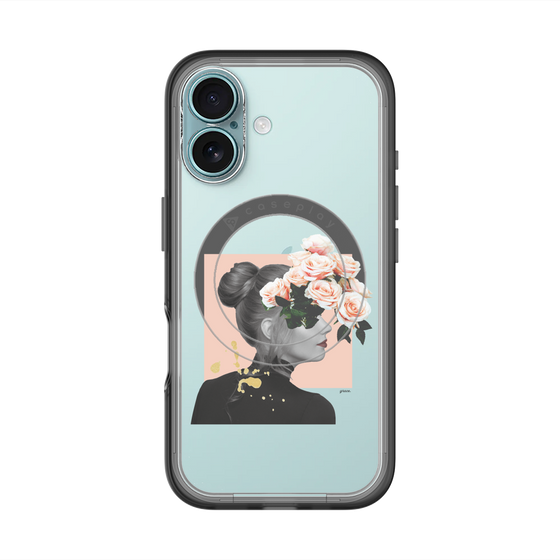 スリムプロテクションプレミアムケース with MagSafe［ grace. ］