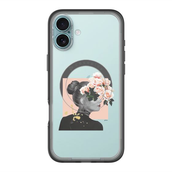 スリムプロテクションプレミアムケース with MagSafe［ grace. ］