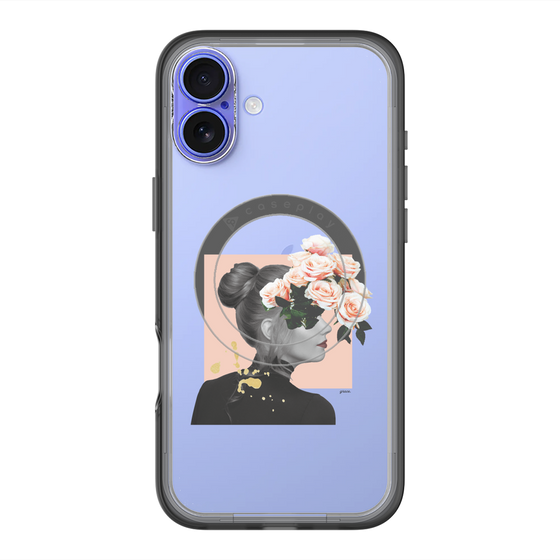 スリムプロテクションプレミアムケース with MagSafe［ grace. ］