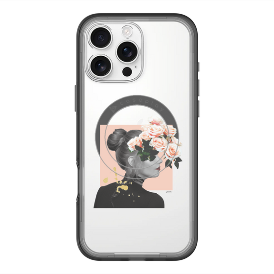 スリムプロテクションプレミアムケース with MagSafe［ grace. ］