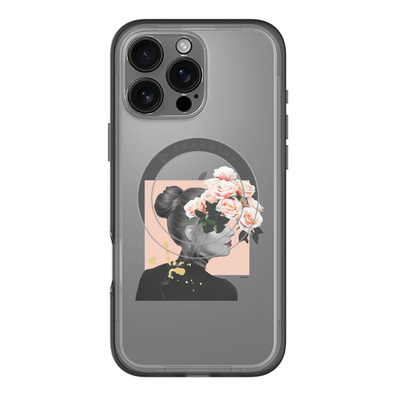 スリムプロテクションプレミアムケース with MagSafe［ grace. ］