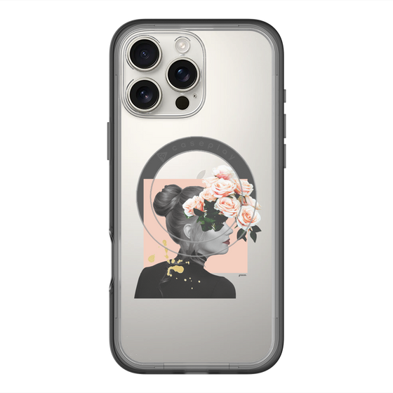 スリムプロテクションプレミアムケース with MagSafe［ grace. ］