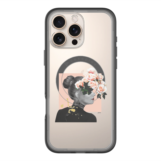 スリムプロテクションプレミアムケース with MagSafe［ grace. ］