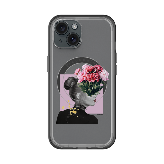 スリムプロテクションプレミアムケース with MagSafe［ bashfulness. ］