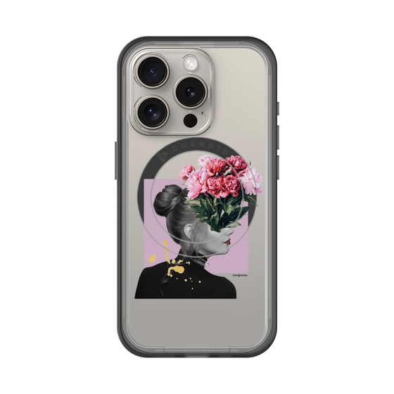 スリムプロテクションプレミアムケース with MagSafe［ bashfulness. ］
